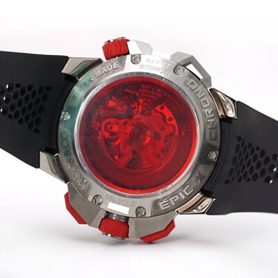 Jacob & Co Epic X Chrono Titanium Red EC313.20.SB.RR.B