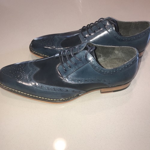 Tinsley-Wingtip Oxford Cobalt/Navy 9M 
