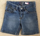 THE CHILDREN’S PLACE  TCP size 8 Girls Blue Jean Denim Bermuda Shorts 5” Inseam — photo 1