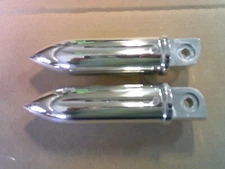 BIG DOG MOTORCYCLES OEM "SPIKE" FOOT PEG SET POLISHED 2004-11 models USA made