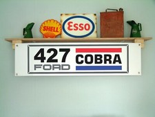 Ac Cobra Banner 427 Ford Garage Workshop Wall Display Ac Cobra Banner 427 Ford Garage Workshop Wall Display