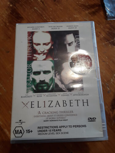 Elizabeth (DVD, 2004) NEW - Picture 1 of 1