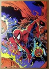 Spider-Man Vs Hobgoblin Marvel Comics Poster by Todd McFarlane