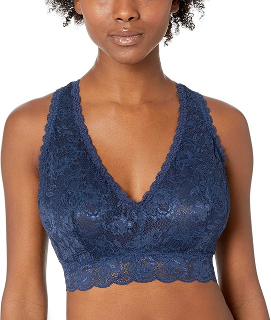 navy bralette