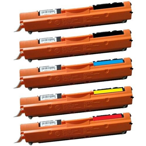 5PK Toner Compatible with HP 130A Color 