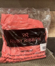 NWT Ruby Ribbon Coral Riviera Flattering Slimming Swimsuit Size 10