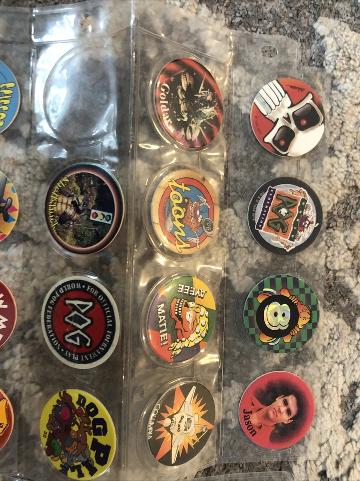 Lot of 35 Pogs Mighty Morphin Power Rangers Pogs from mid 1990s Power Caps - Image 3 of 4