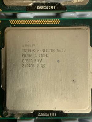 Lot of 6 Intel Pentium G630 SR05S