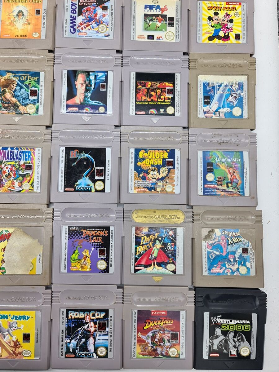 RARE NEW NEUF GAME BOY GAMEBOY LOT GAMES JEUX NOE FAH EUR RARE NEW NEUF GAME BOY GAMEBOY LOT GAMES JEUX NOE FAH EUR