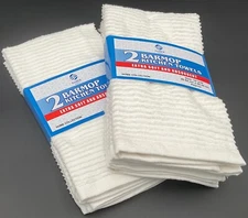 Amber Mills Bar Mop Towels 16x19 - 4 Counts, 2 Packs of 2  - 100% Cotton Kitchen