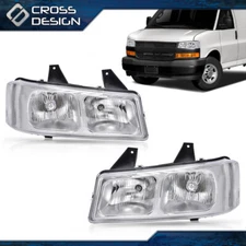 LH RH PC/LPC-D Headlight Lamp Fit For 2003-19 Chevy Express GMC Savana Van