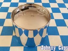 HELO Wheels [73] CHROME Center Cap # 731K126H  Custom Center Cap (QTY. 1)  