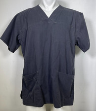 Carhartt Ripstop Utility V-Neck Medical Multi-Pocket Scrub Top Men's LARGE