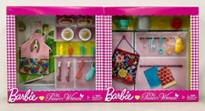 NEW Barbie Pioneer Woman Pasta BBQ Grill Cooking Accessory Playsets