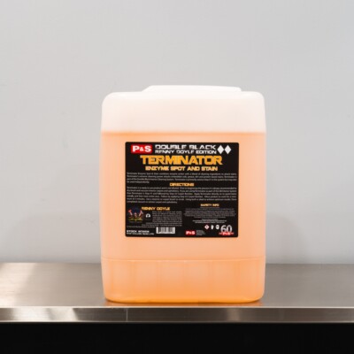 P&S Terminator 5 Gallon | Interior Cleaner Enzyme Spot & Stain Remover