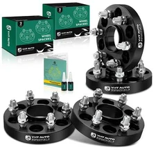 4pcs 6x120 to 6x120 Wheel Spacers 14x1.5 66.9mm 1" for Chevy Blazer GMC Cadillac