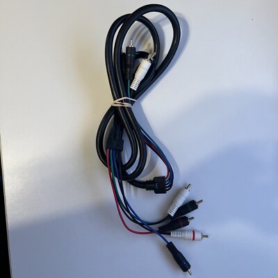 6 Foot Component RGB cable 5-RCA COMPOSITE VIDEO / AUDIO CABLE
