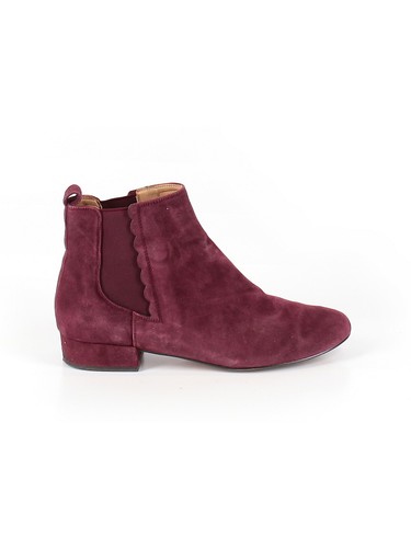 Banana Republic Women Red Ankle Boots 