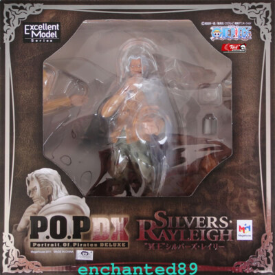 Authentic MegaHouse One Piece Silvers Rayleigh POP DX