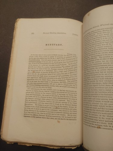 Scarce Oct. 1863 American Exchange & Review An Expositor Of Social & Economic - Picture 7 of 12