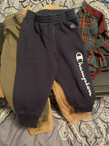 Toddler Nike Champion Sweatpants Sweatshirt Eddie Bauer Fleece Bear Snowsuit - Picture 3 of 12