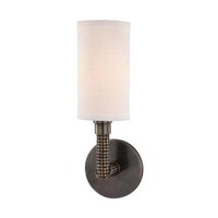 Hudson Valley Lighting 1021-db Dubois Single Light 5 Wide Wall Sconce With Off on sale Hudson Valley Lighting 1021-db Dubois Single Light 5 Wide Wall Sconce With Off on sale