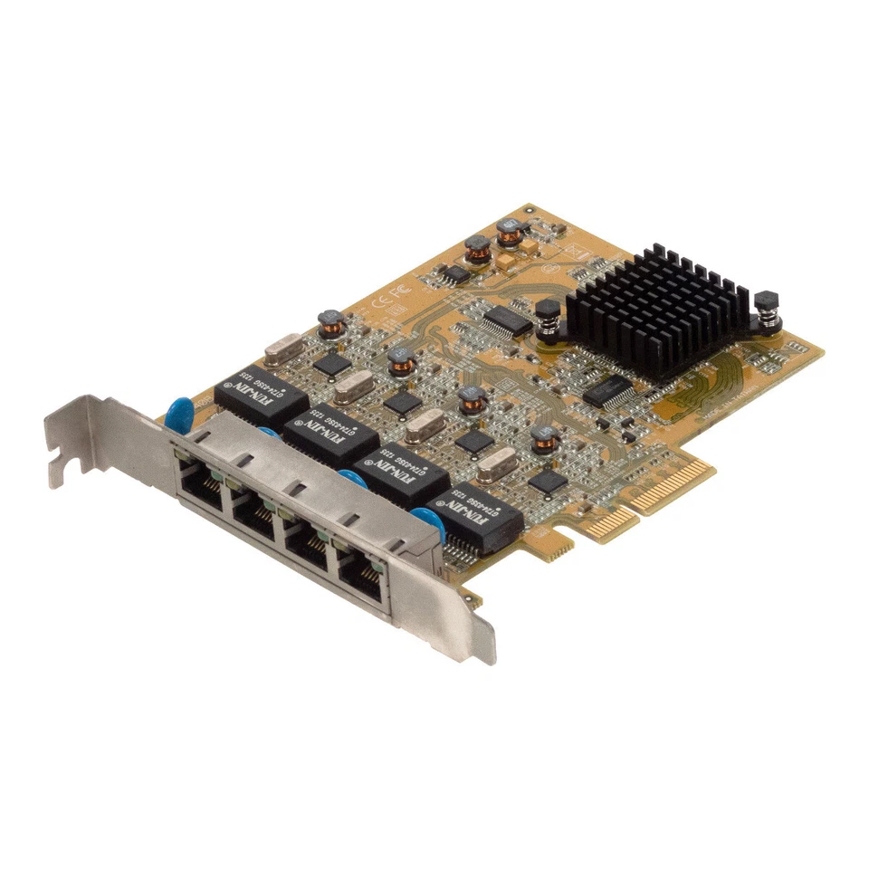 ETHERNET KARTE STARTECH ST1000SPEX42 4x GIGABIT RJ-45 PORT PCI EXPRESS x4 - Bild 2 von 3