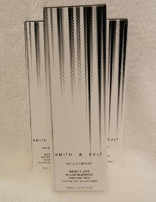 Smith & Cult Veiled Threat Weightless Micro-Blurring Foundation -Pick Your Shade