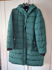 Nutmeg Ladies Padded Anorak With Fur Collar And Hood