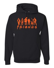 Scary Movie Friends Halloween Unisex Hoodie Graphic Hooded Sweatshirt