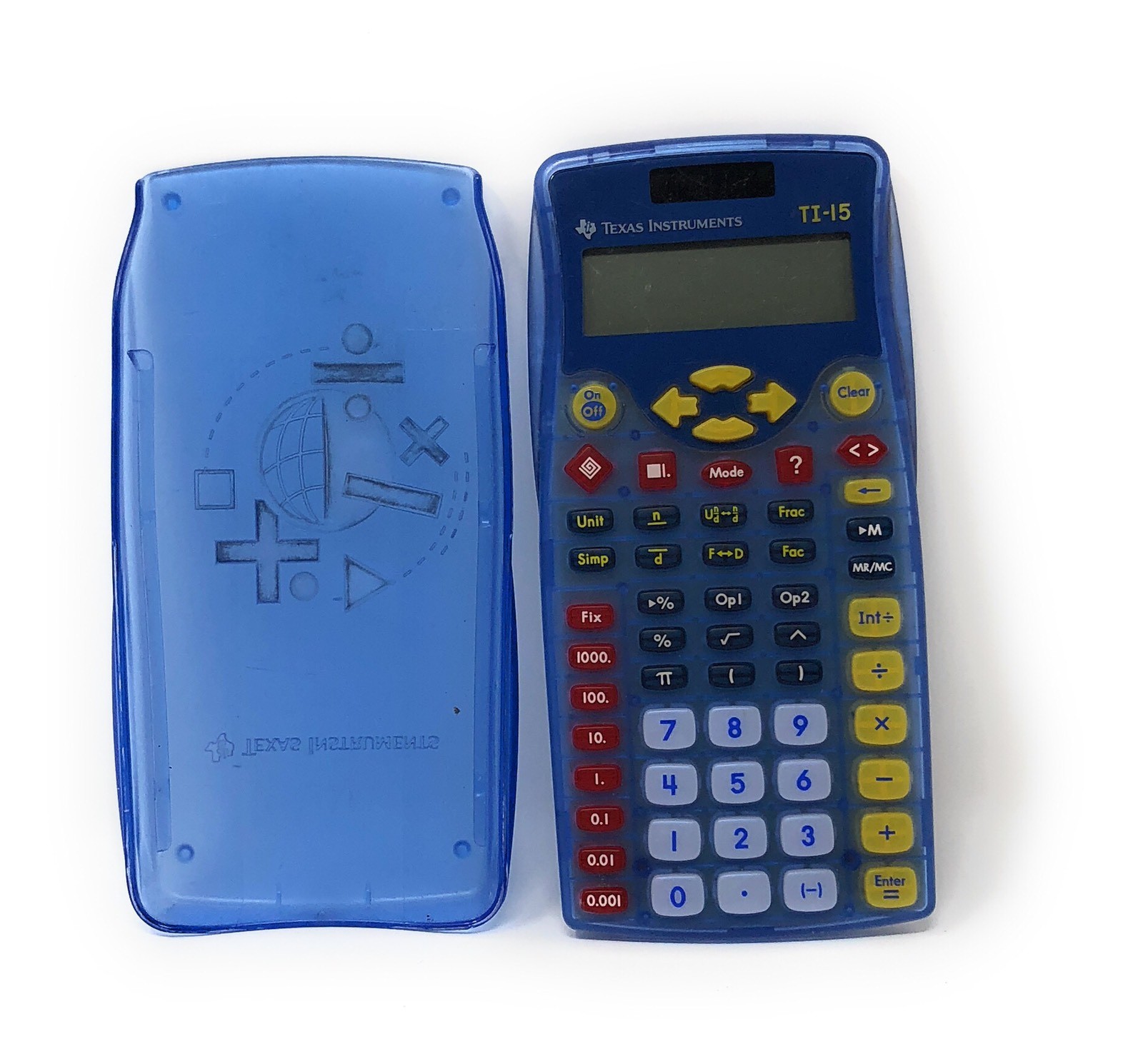 Texas Instruments Math Explorer Calculator Texas Instruments TI-15 Explorer Elementary Calculator with Cover | eBay