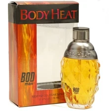 BOD Man Body Heat Sexy X 2 Cologne Spray 2.5 oz/74ml NO TOP - AS PICTURED