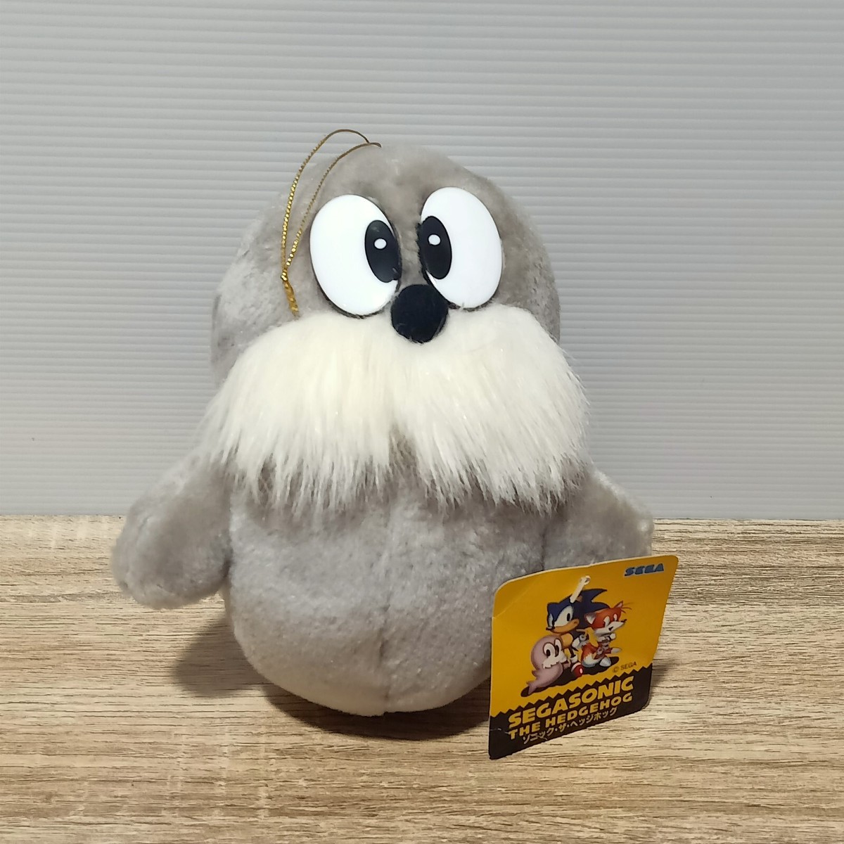 Sonic the Hedgehog VTG SEGA 1994 ROCKY Walrus Plush Toy Japan