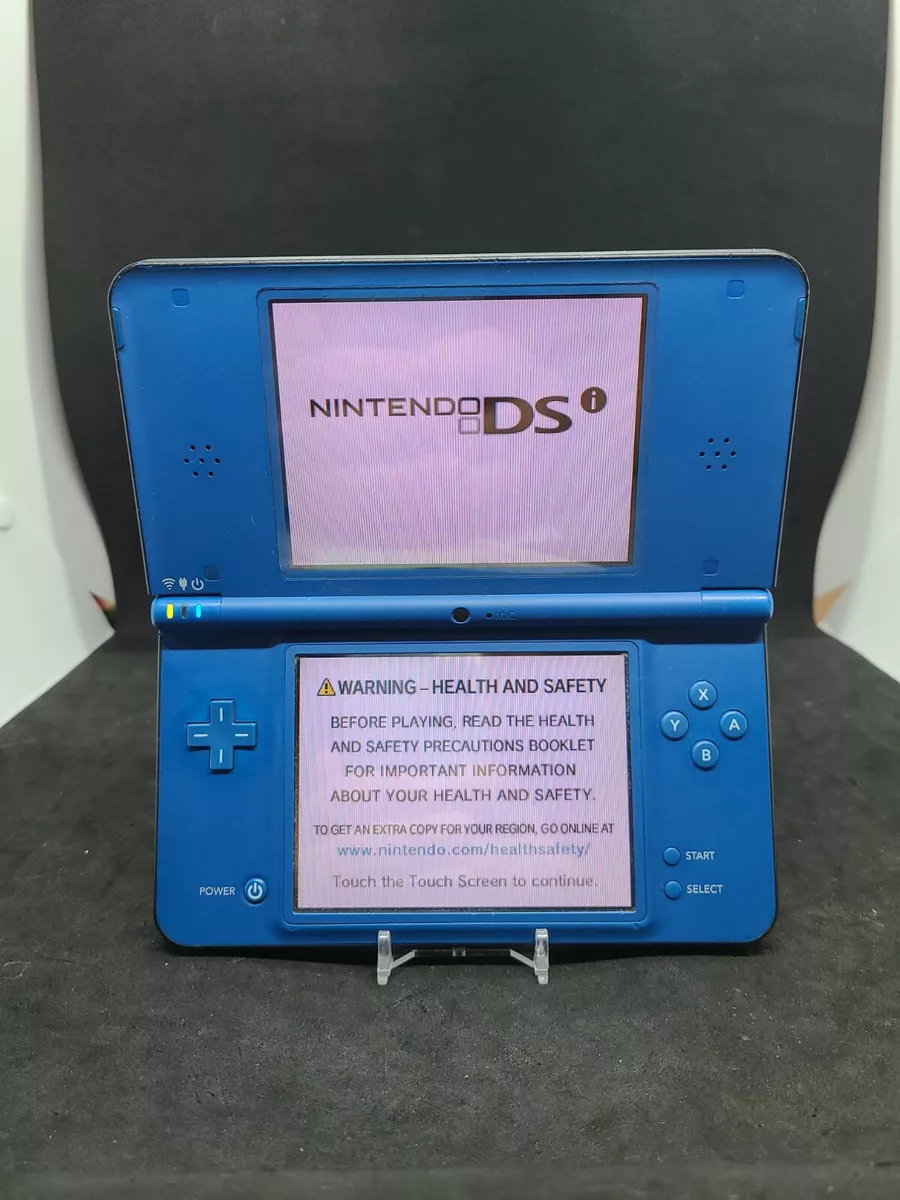 Nintendo DSI XL Midnight Blue Handheld System Tested and Working