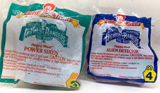 Vintage 1995 McDonald's Happy Meal Mighty Morphin Power Rangers The Movie 2 Toys