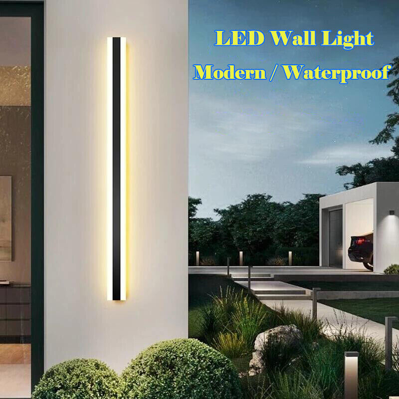 drag Do Almighty Wall Light Garden Porch Sconce Modern Waterproof Outdoor Indoor LED Strip Lamp | eBay drag Do Almighty Wall Light Garden Porch Sconce Modern Waterproof Outdoor Indoor LED Strip Lamp | eBay