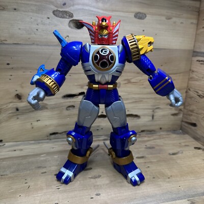 2002 Power Rangers Ninja Storm Electronic Megazord Untested H389