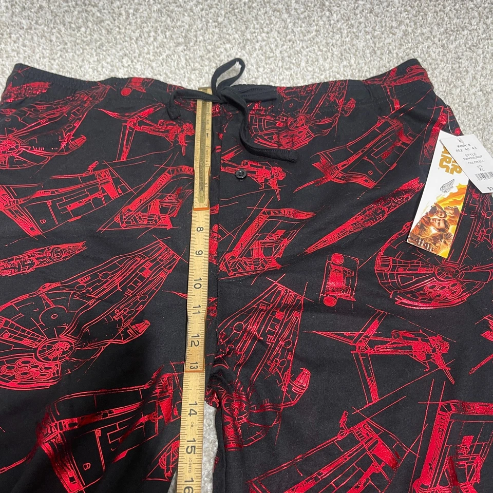New-Star Wars Pajama Pants Black and Red PJs Soft Comfortable Flowy Size XL  NWT - Image 4 of 4