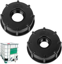 2 Pezzi Connettore per Serbatoio dell'Acqua IBC Raccordo,Raccordo Cisterna Adatt