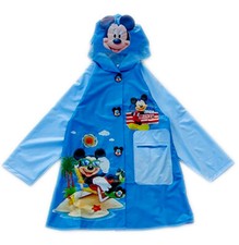 Children Raincoat,  Mickey Mouse Raincoat/ Waterproof.