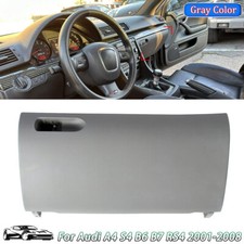 Gray Glove Box Door Lid Assembly For 2001-08 Audi Wo Buckle A4 S4 B6 B7 Rs4 Usa
