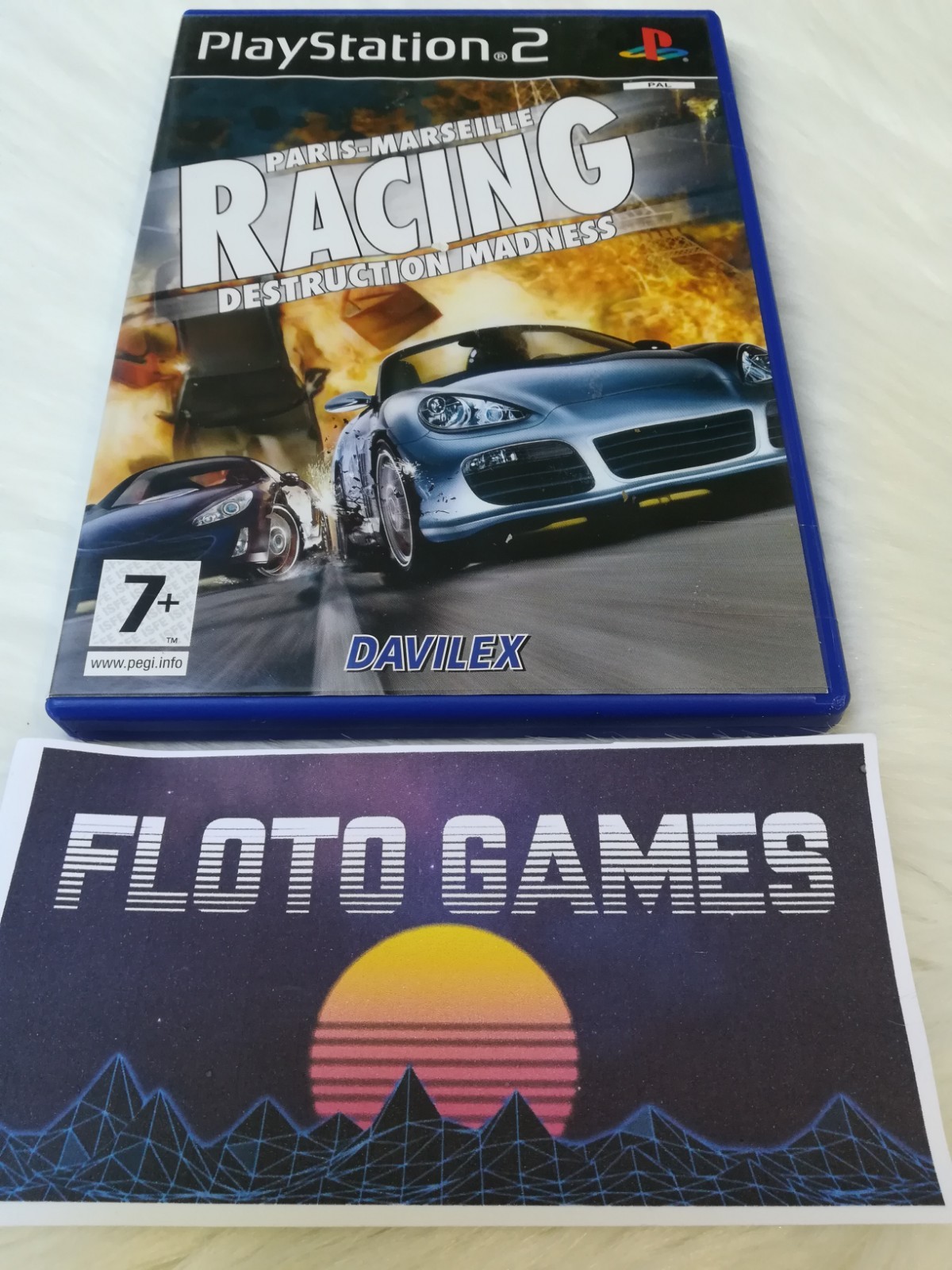 Jeu Paris Marseille Racing Destruction Madness PS2 PAL Complet CIB - Floto Games