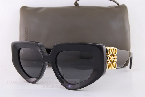 Brand New LOEWE Sunglasses LW 40154U 01A Black/ Dark Gray For Women - 第 1/7 張圖片