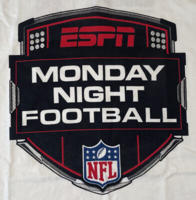 Vintage ESPN Monday Night Football NFL Logo Men's Graphic T-shirt