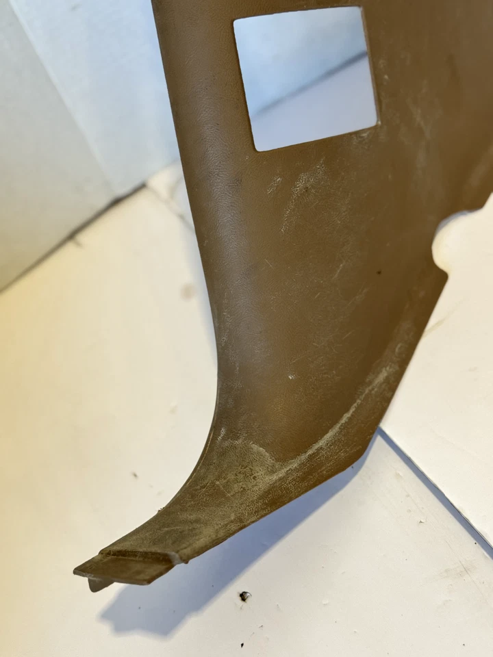 1987-1991 Ford F150 F250 F350 BROWN LOWER KICK PANEL TRIM PIECE LEFT DRIVER SIDE - Image 4 of 4