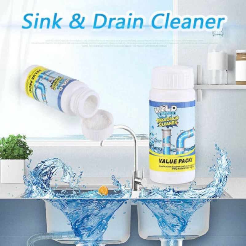 Wild Tornado Powerful Sink & Drain Cleaner High Efficiency Clog Remover