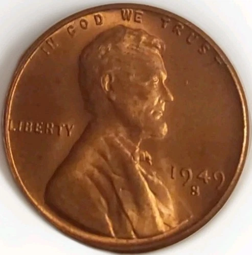 1949-S Lincoln Wheat Cent — photo from another recent sale
