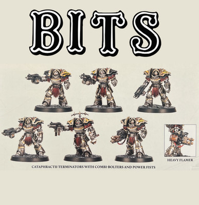 Horus Heresy Space Marines Cataphractii Terminator Bits Combi Bolters Power Fist