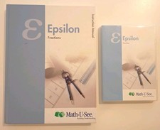 Math U See Epsilon Instruction Manual DVD Set...