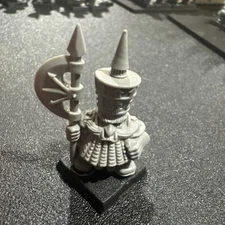 Warhammer Chaos Dwarves Halberd OOP Plastic P